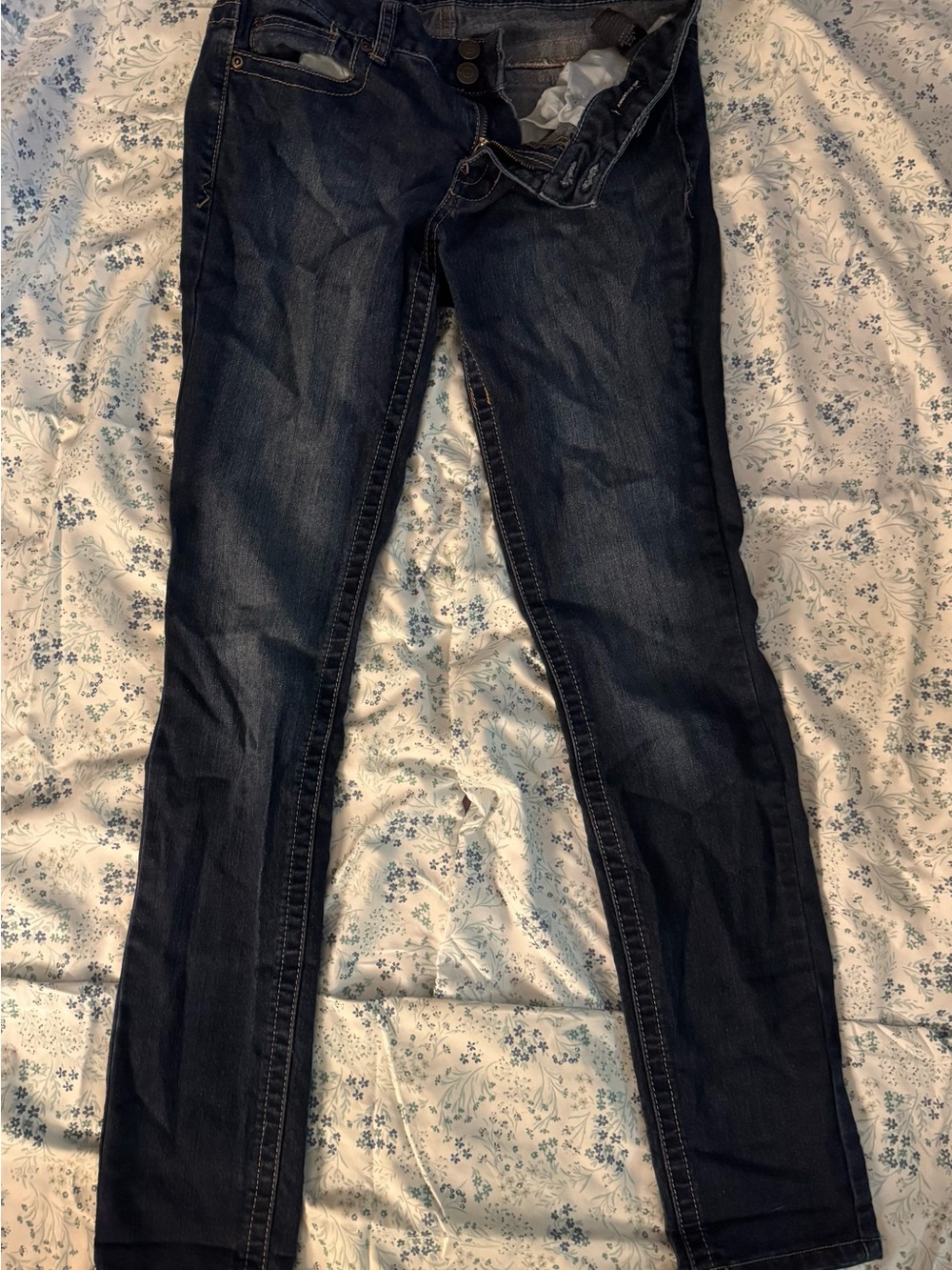 Rue21 Dark Indigo Skinny Jeans
